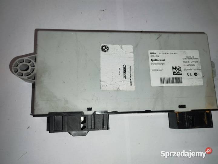 STEROWNIK MODUL BMW F10 CAS4 9367376 5WK50922ABR Wałbrzych