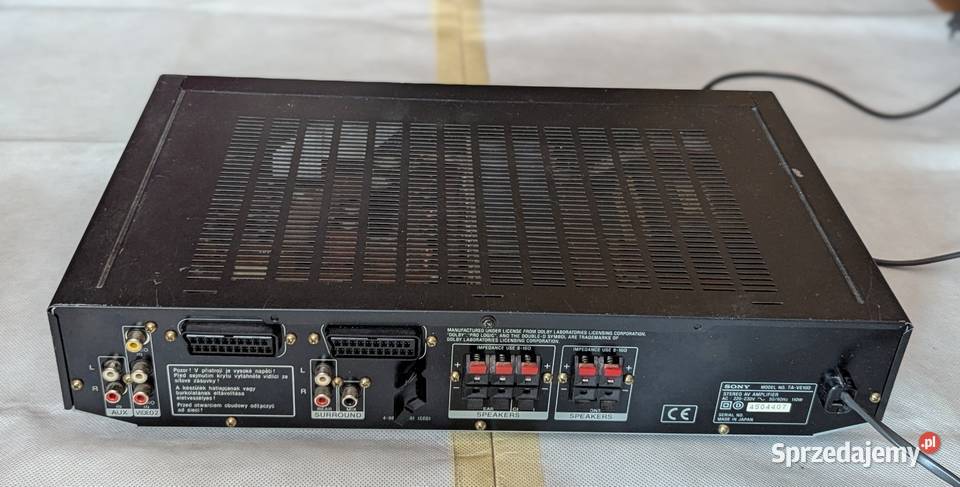 Sony TAVE100 Pioneer SP340 8 wzmacniacz stereo Warszawa