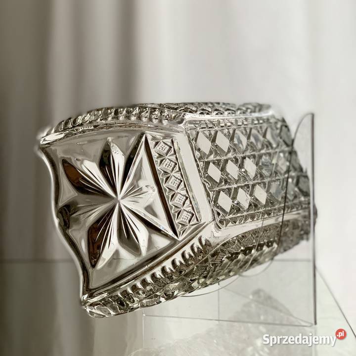 Gondola Ząbkowice 1260 kat 1930 szkło prasowane śląskie