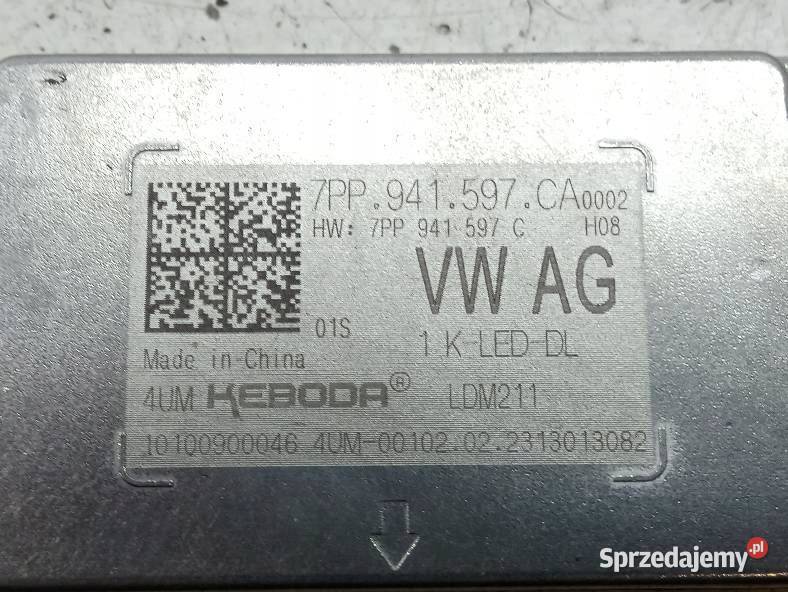 MODUŁ LED DL 7PP941597CA Skoda Karoq I 2017 świętokrzyskie
