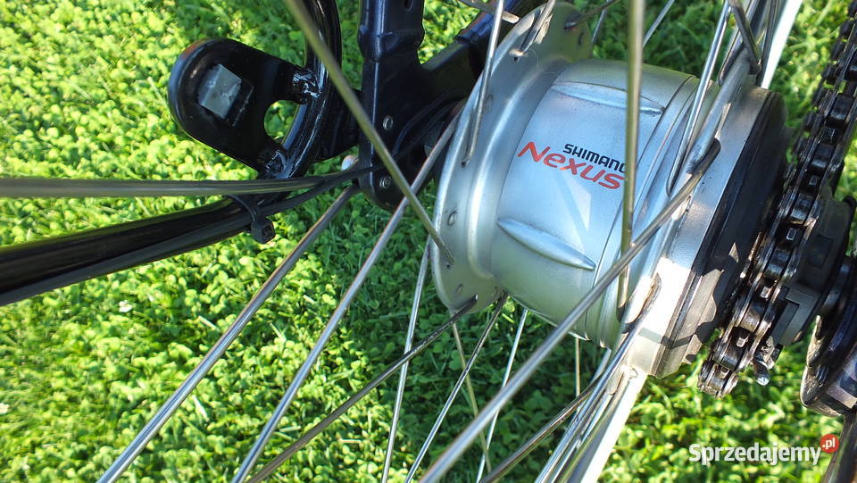 Fajny Niemiecki Rower GIANT LIGERO Shimano NEXUS Miejskie Liszki