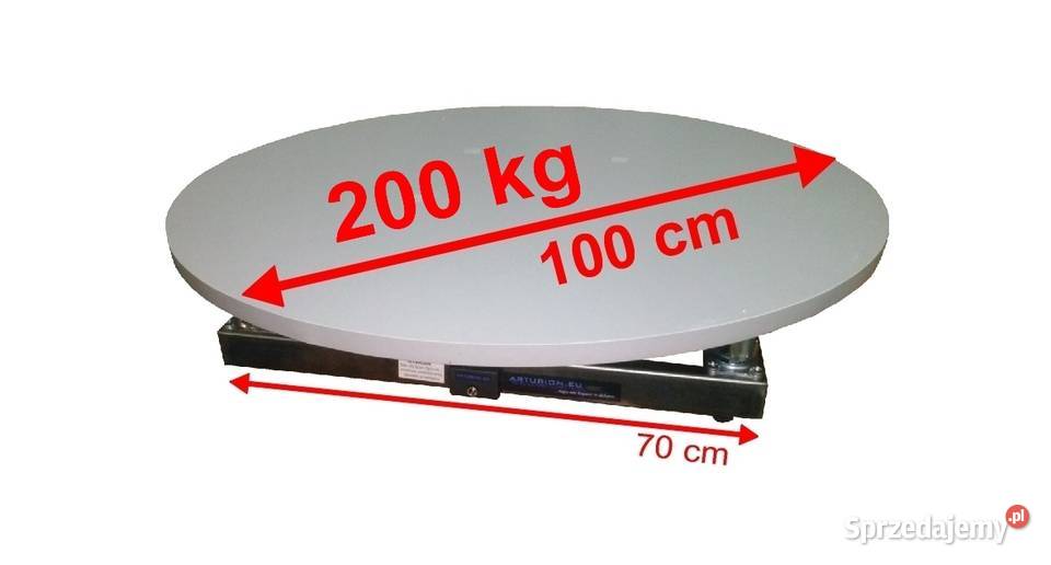 Podest Obrotowy Ekspozytor Napęd Reklam