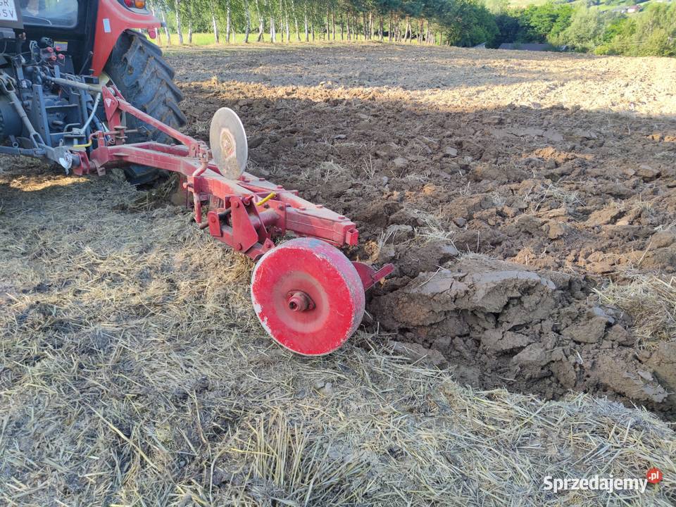 Pług 4skibowy średni Okazja nieuszkodzony Bobowa