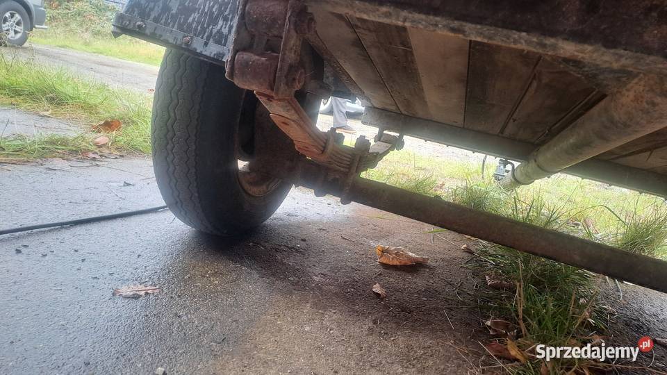 Przyczepa dmc 500 z plandeką i dokumentami do Żary sprzedam