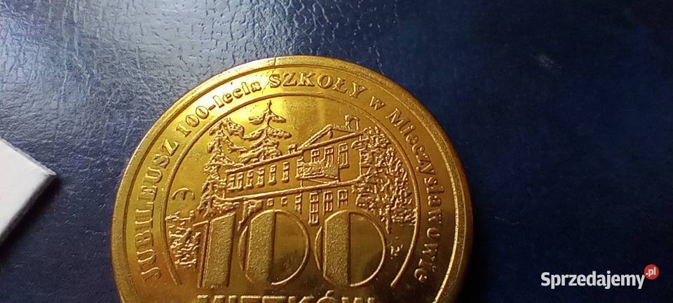 Stare monety Medal 100 Mietków 177 Lesko