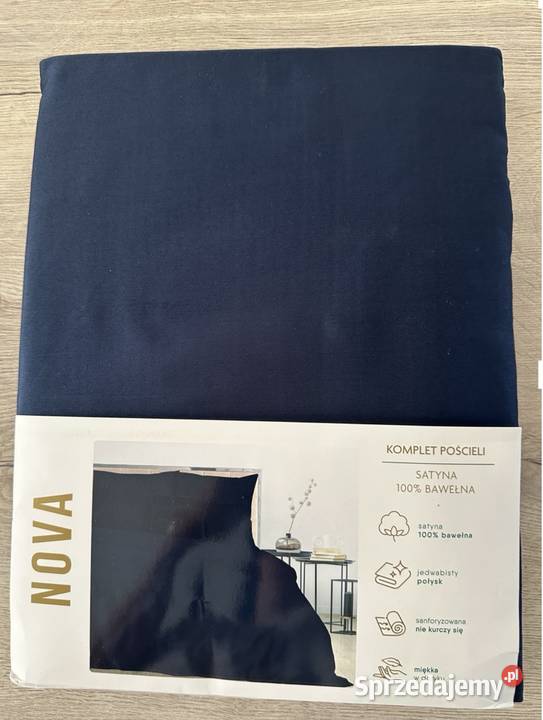 Komplet pościeli satynowej NOVA Eurofirany Łódź sprzedam