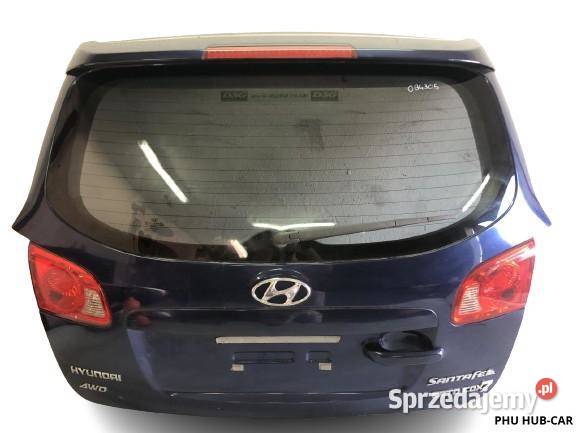 KLAPA BAGAŻNIKA KOMPLETNA HYUNDAI SANTA FE II osobowe wielkopolskie