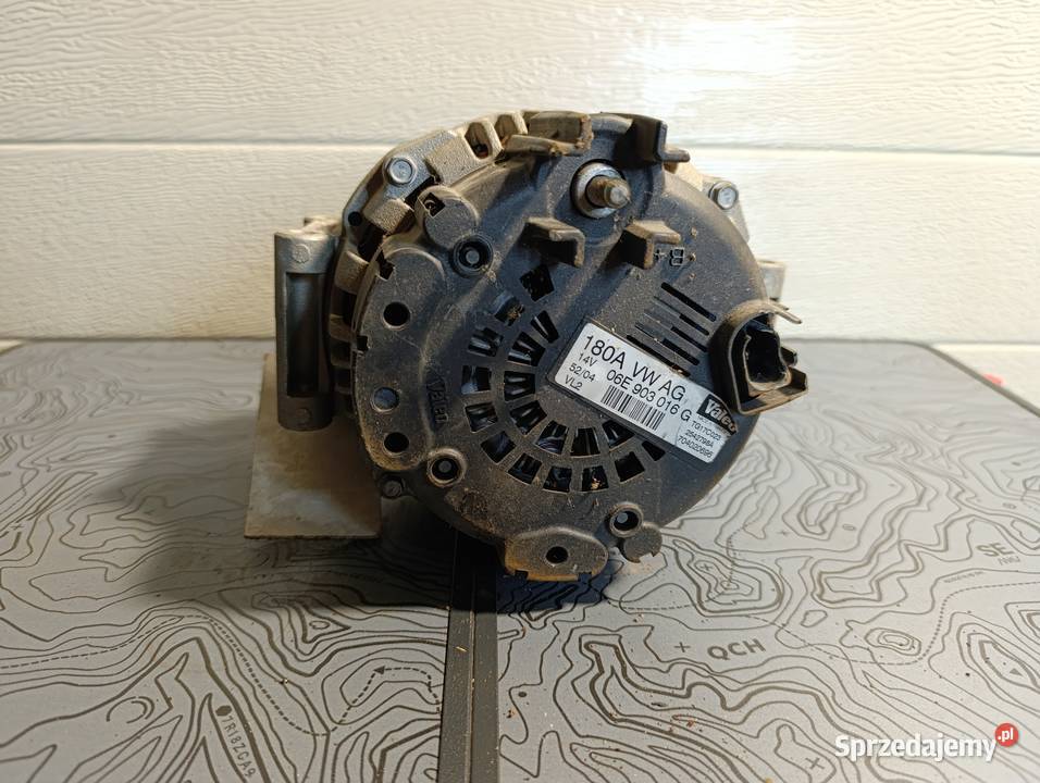 ALTERNATOR DO AUDI A6 C6 24 32 FSI ORYGINAŁ 06E Pozostałe Pawłowice