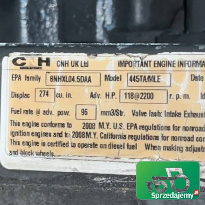 Silnik Iveco 445TA Dieci 407 Agri Plus Wilkowo