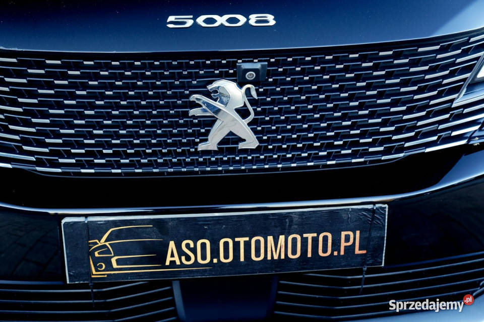 Peugeot 5008 GT kamery Skora adc Nawi blis FUL asystent pasa ruchu Otmuchów