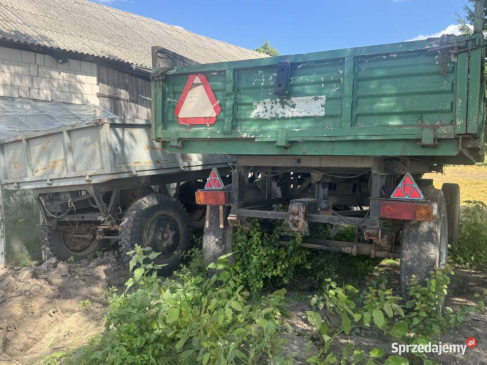 Przyczepy rolnicze 35 i 45 tony zarejestrowane Telatyn sprzedam