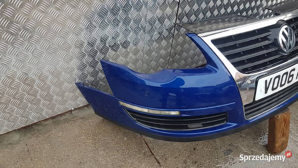 ZDERZAK PASSAT B6 CZUJNIKI LAK LC5E wielkopolskie Międzychód sprzedam
