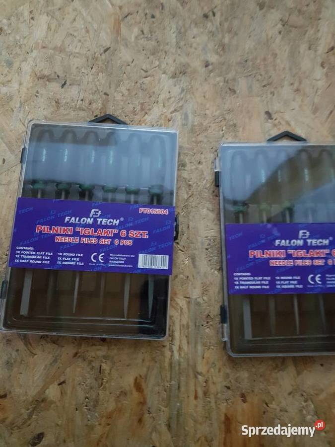 ZESTAW KOMPLET PILNIKÓW PILNIKI IGLAKI 6 IGLAKÓW Głogowa