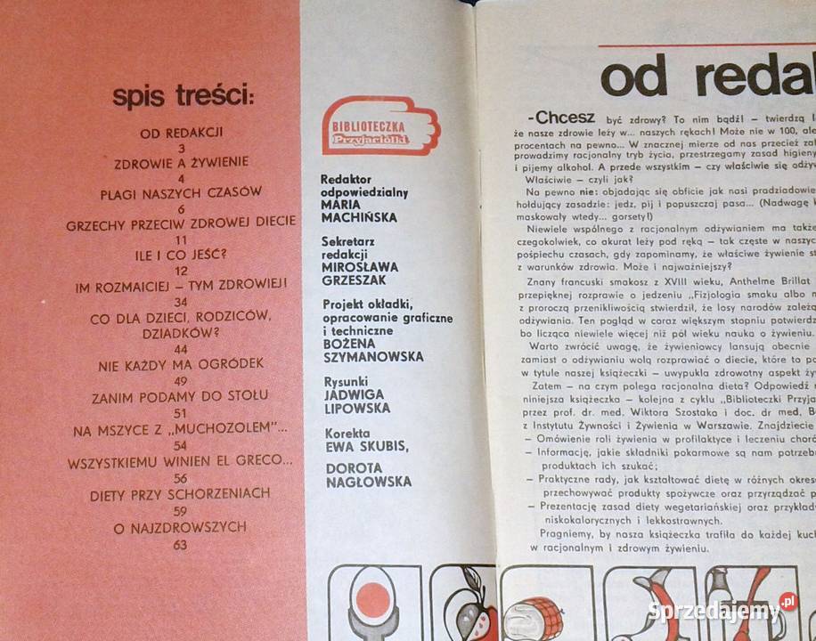 Diety czyli jedz na zdrowie W Szostak B Cybulska Chełm