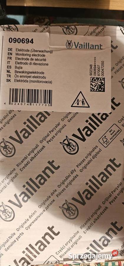 Elektroda jonizacyjna Vaillant VK INT Nowy Tomyśl sprzedam