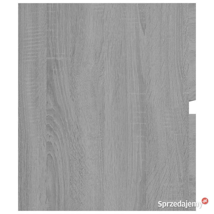 Szafka pod umywalkę szary dąb sonoma 90x385x45 Pozostałe