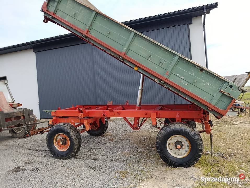 Przyczepa wywrotka 3str Przyczepy rolnicze Rawica Stara