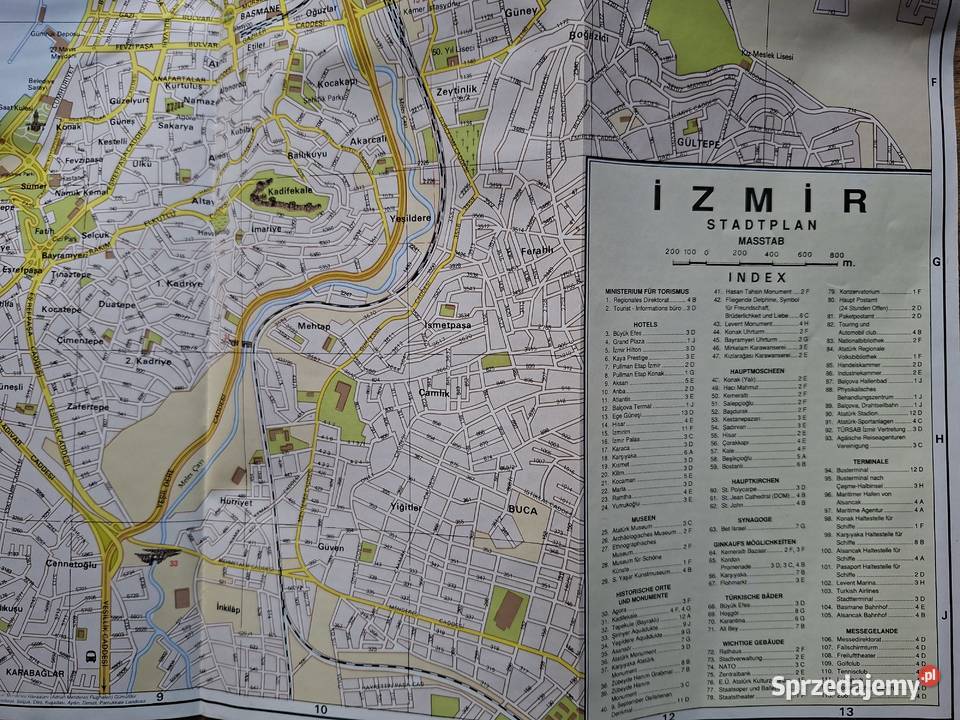 Turcja Turkei Izmir und seine Umgebung plan Kraków sprzedam