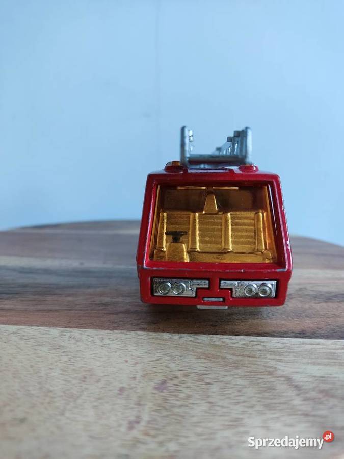 Matchbox Lesney Super Kings K9 wóz strażacki Głuchołazy