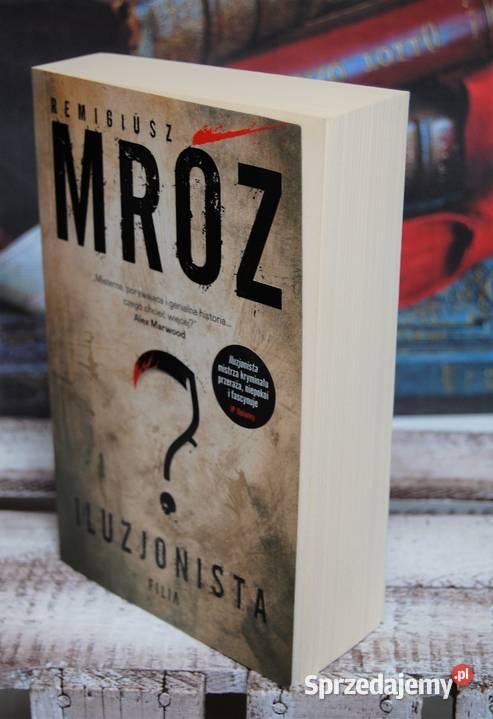 Iluzjonista Remigiusz Mróz książka kryminał Proza i poezja Lublin