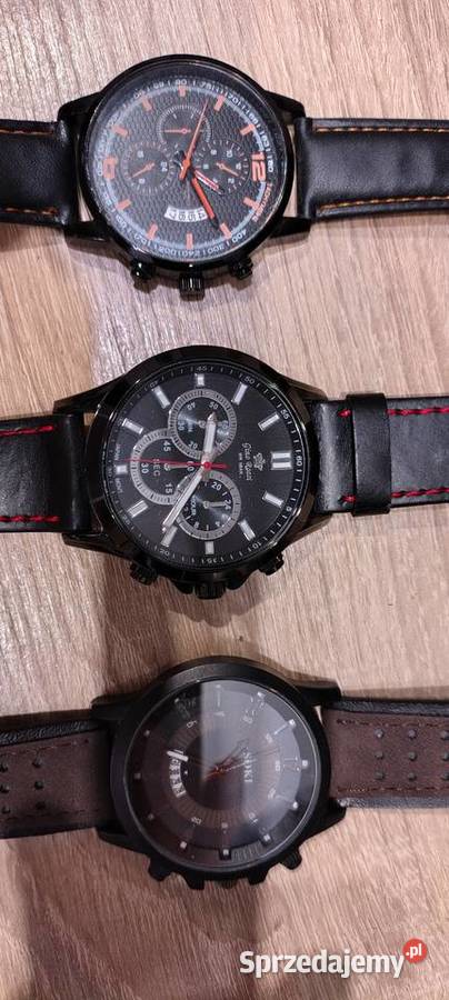 Zegarek Gino Rossi 3 sztuki mało używane sprawne Niepołomice sprzedam