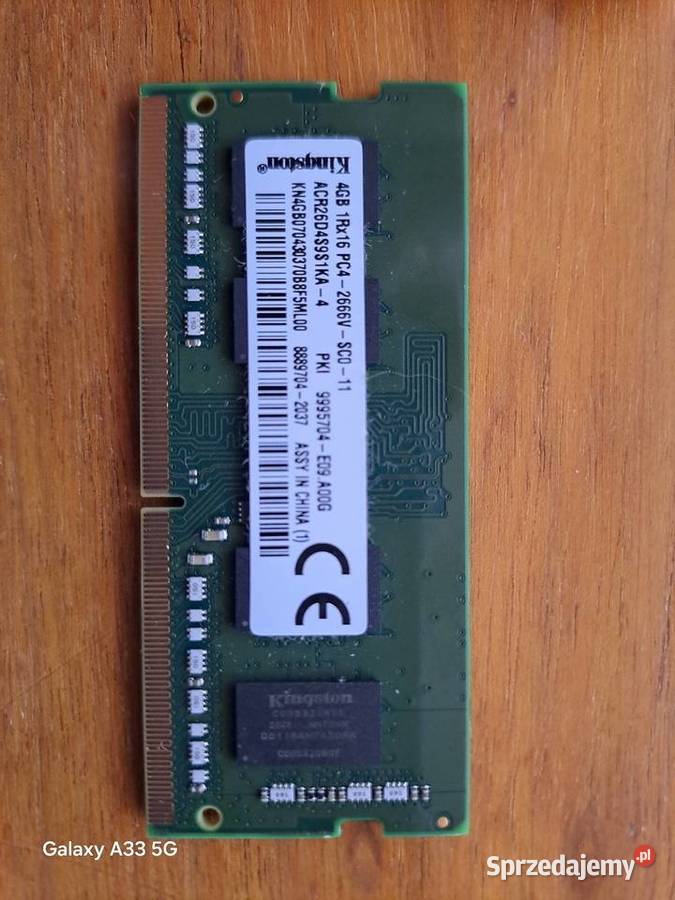 RAM 4GB Kingston PC4 Nysa