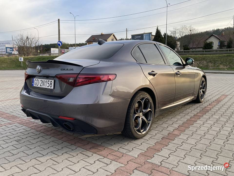 Alfa Romeo Giulia Veloce czujnik martwego pola Giulia pomorskie Rumia