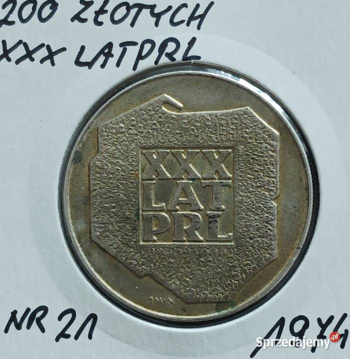 200 XXX Lat PRL 1974 r 21 Konin