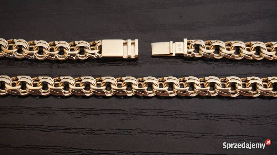 ZŁOTY ŁAŃCUSZEK GARIBALDI PIĘKNY GALIBARDI 125G Warszawa