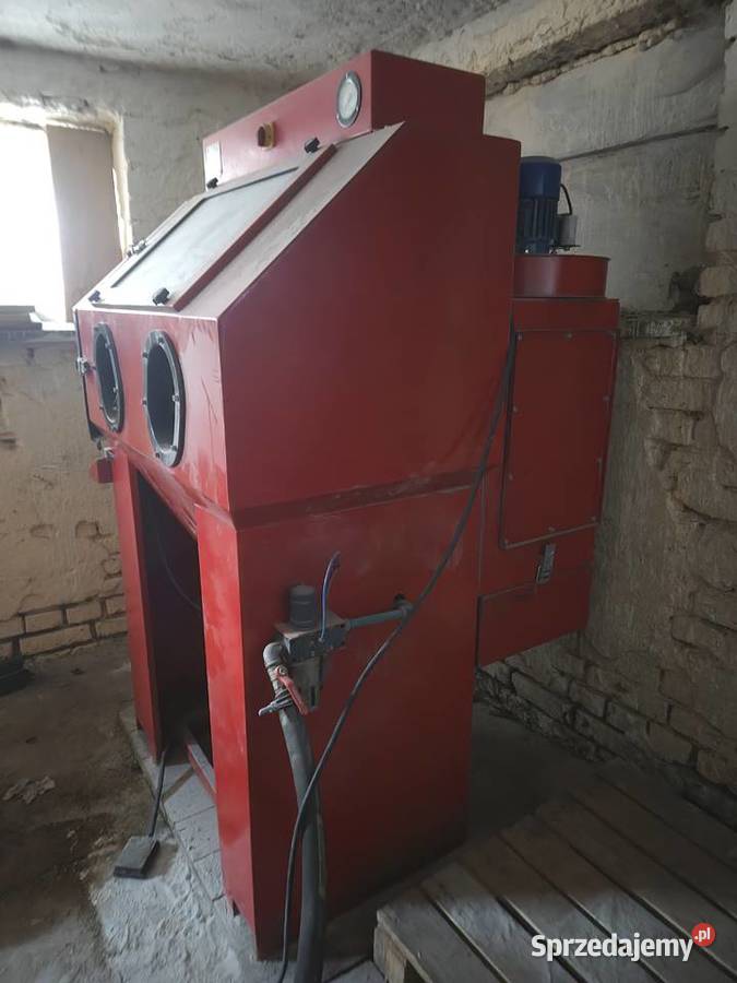 piaskarka kabinowa Pstrągowa