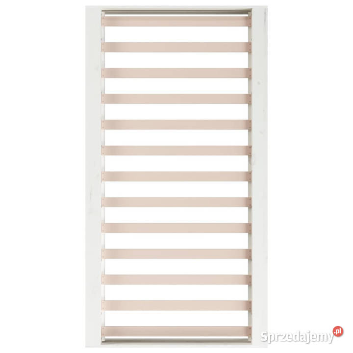 Rama łóżka biała lite drewno 135x190 WM820712 mazowieckie Warszawa