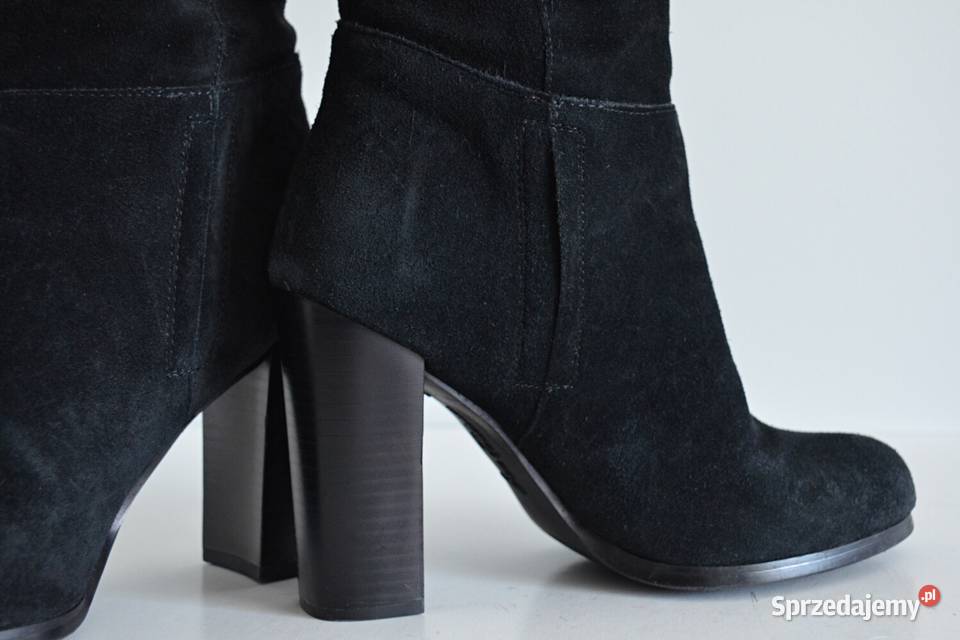 NIEBANALNIE zamszowe kozaki Sam Edelman Victoria Moda i Styl podlaskie sprzedam