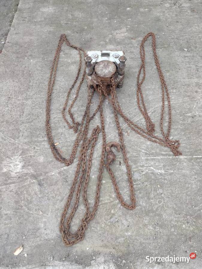 Wciągarka suwnicowa Gołcza sprzedam