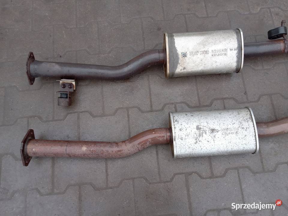 TŁUMIK ŚRODKOWY NISSAN 350Z INFINITI G35 COUPE tłumiki Nowy Tomyśl