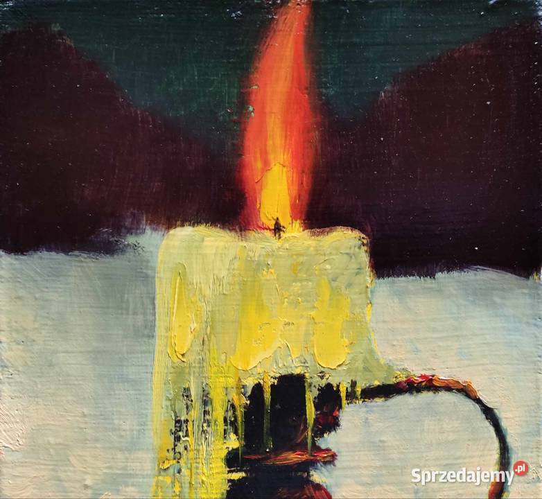 STRATOVICH W obraz olejny na płótnie SAMOTNA Supraśl