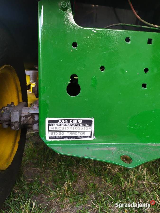 Traktorek John Deere stx30 świętokrzyskie Włoszczowa