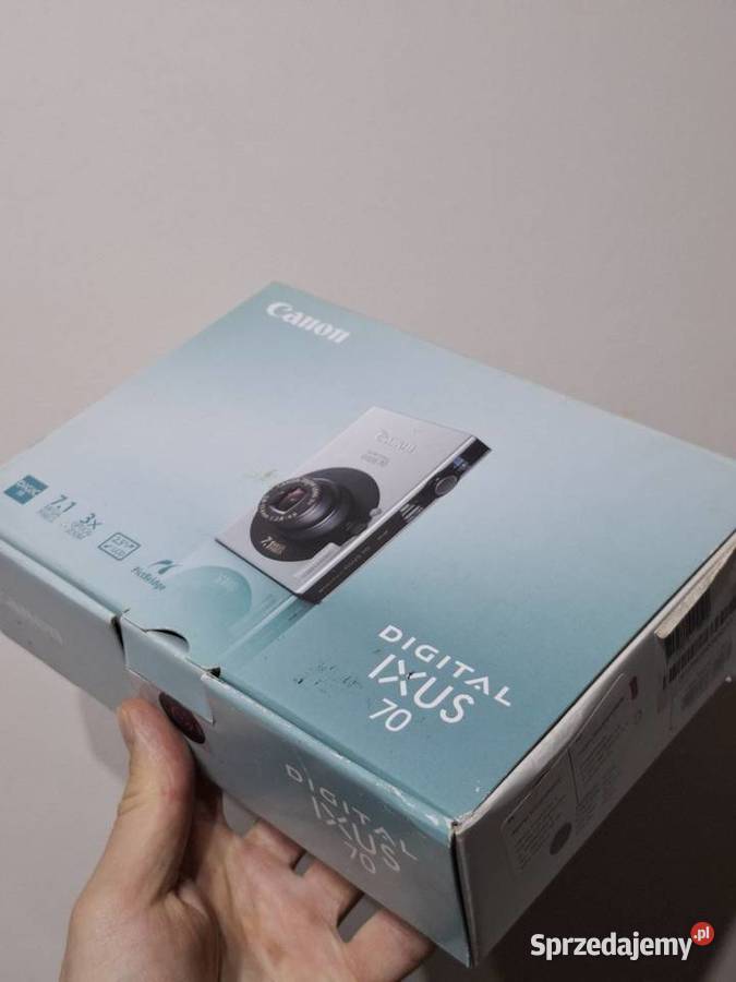 Canon digital Ixus 70 pudełko ładowarka Kraków