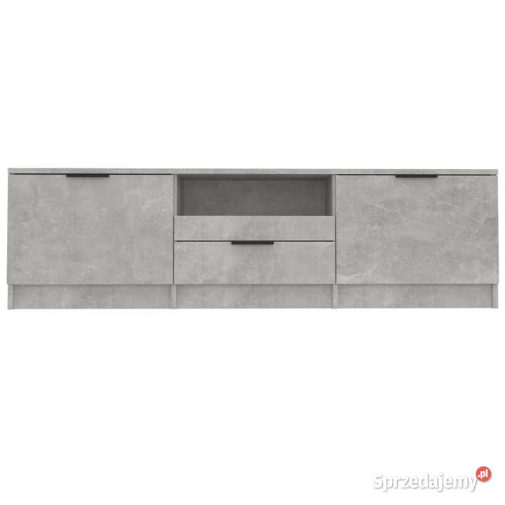 Szafka pod telewizor szarość betonu 140x35x40 RTV Warszawa
