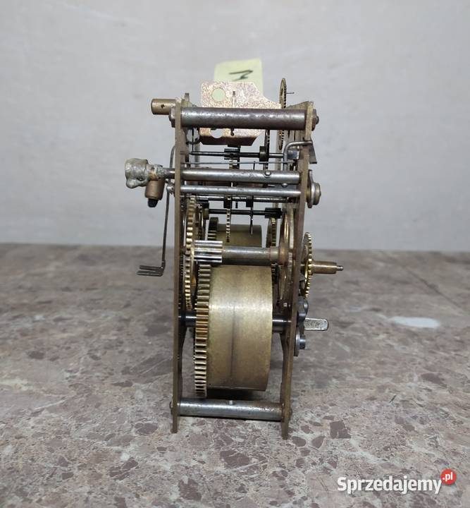 M152 Mechanizm starego zegara ściennego Gustav Tczew
