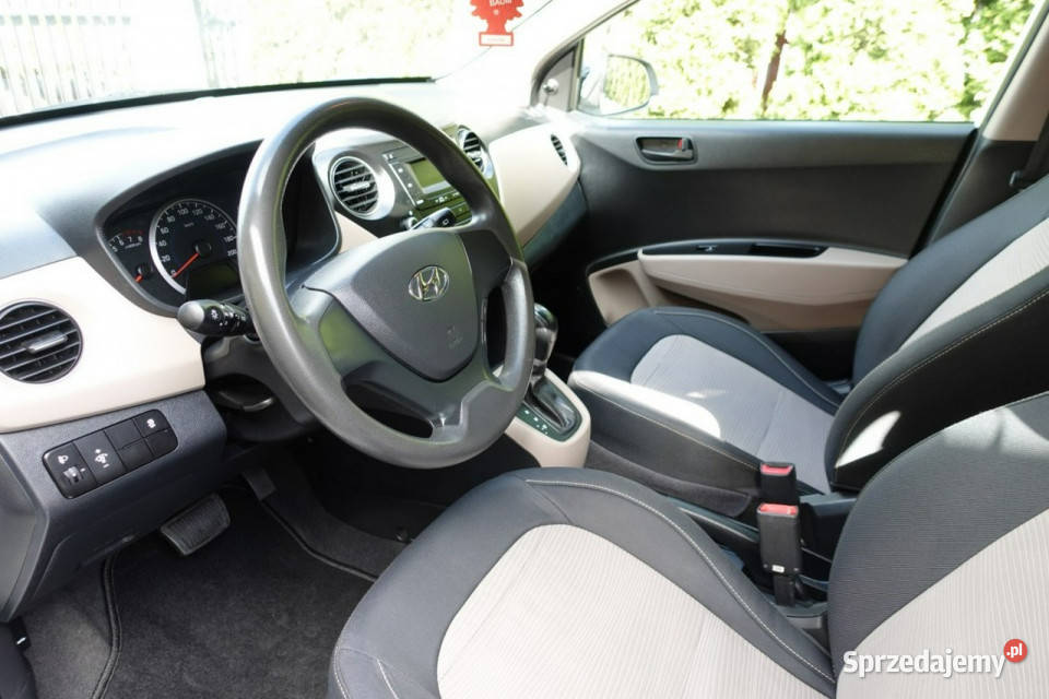 Hyundai i10 Lift Klima Automat GWARANCJA Zakup gniazdo AUX i10 Płońsk