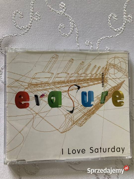 Płyta CD Remixes Single Erasure I Love Saturday pop Muzyka Czerwionka-Leszczyny