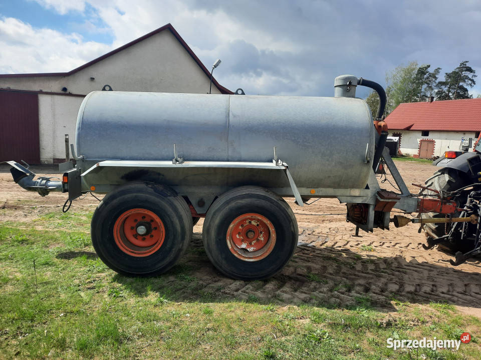 Wóz asenizacyjny JKOTTE VT 7000 L tandem skrętny Korpele