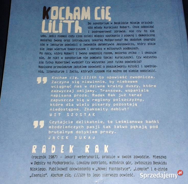 Kocham cię Lilith Radek Rak Chełm