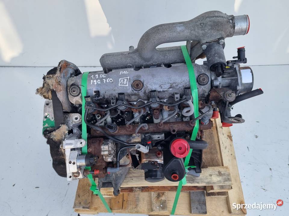 SILNIK KOMPLET Nissan Primastar 19 DCI 101 pali osobowe lubelskie Janów