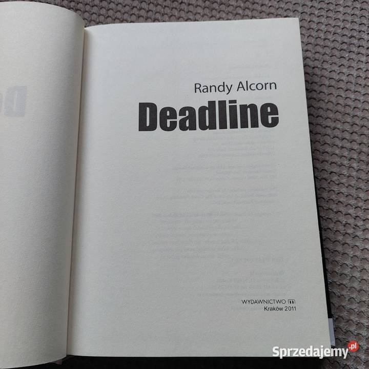Deadline Randy Alcorn Kraków