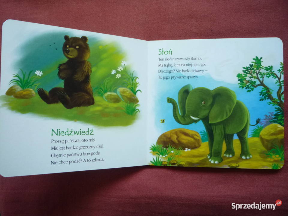 Brzechwa ZOO książeczka dzieci sztywnostronicowa
