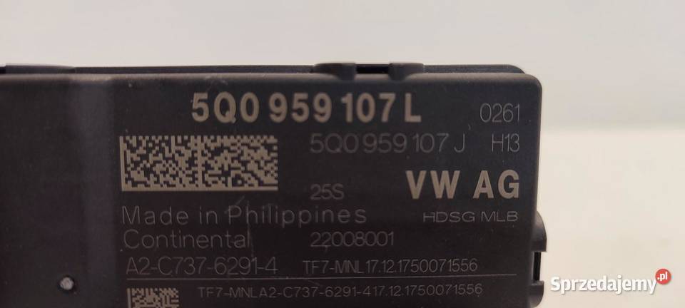 VW TIGUAN II MODUŁ KLAPY BAGAŻNIKA 5Q0959107L dolnośląskie