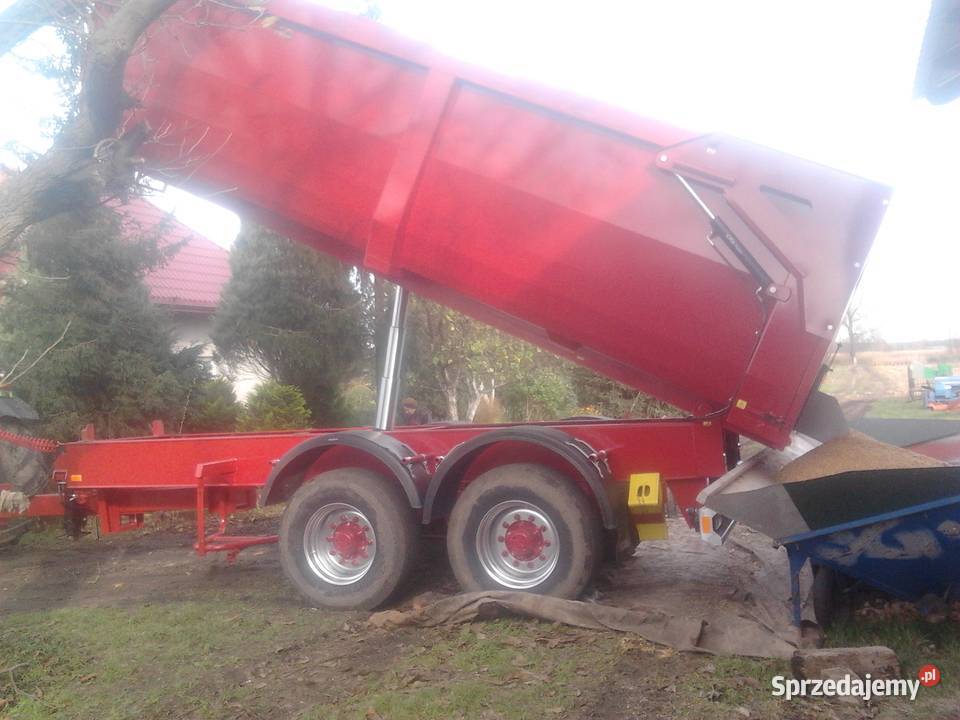 przyczepa tandem wywrotka skorupa 18 ton Białoskóry