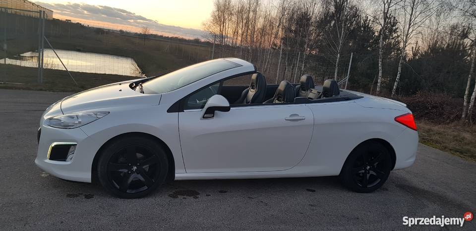 Peugeot 308cc lift biała perła 58000 diesel łódzkie Wartkowice