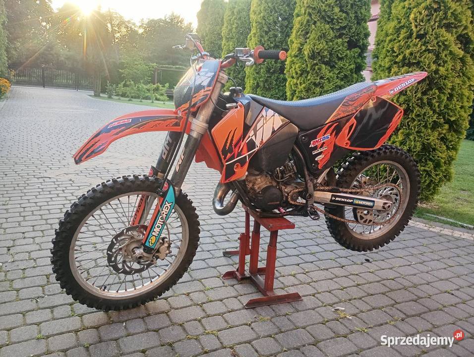 Motocykl Cross KTM SX 125 Rok produkcji 2002 Ślężany